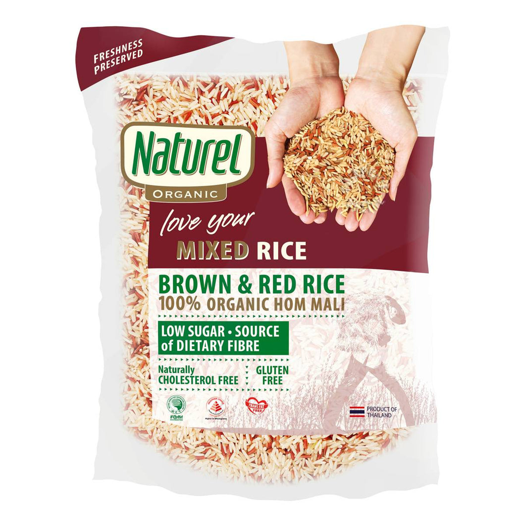 Naturel brown&red rice 2kg