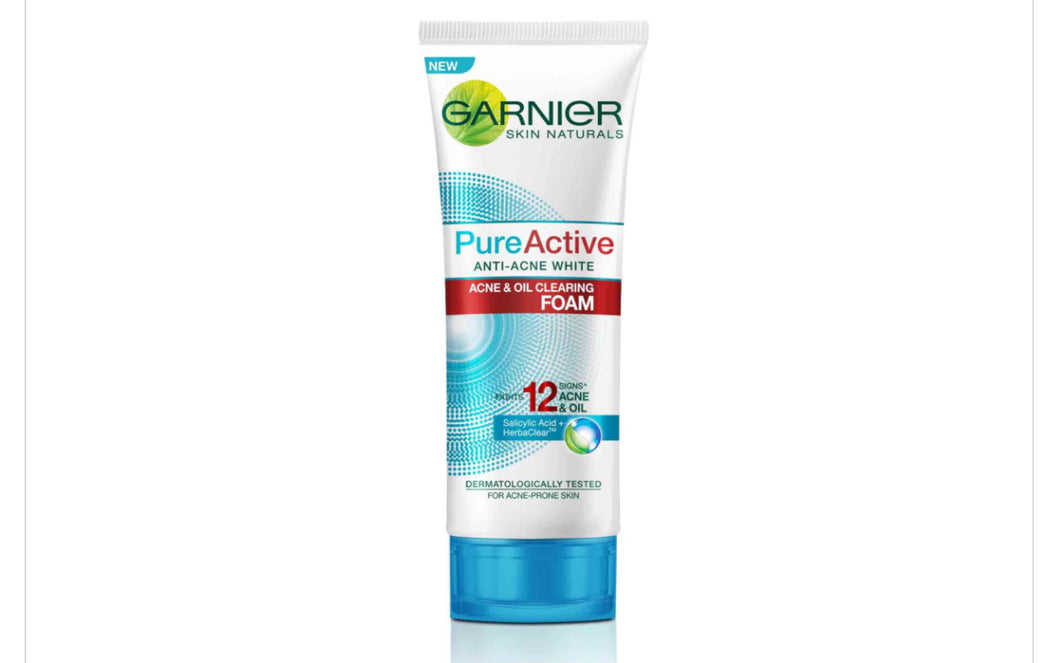 Gariner Anti Acne White Face Wash 100ml