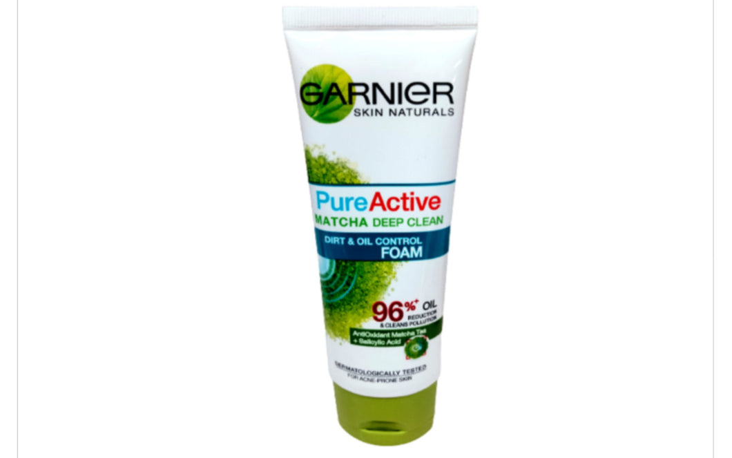 Gariner Pure Active Matcha Face Wash 100ml