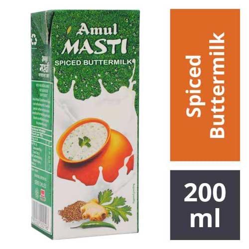 AMUL Masti Spiced Buttermilk 200ml