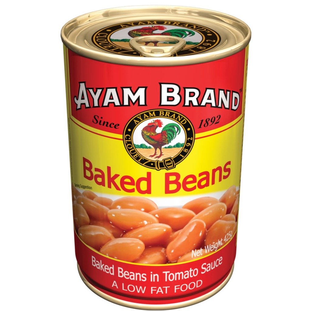 AYAM BRAND Baked Beans in Tomato Sauce Vegetarian 425g