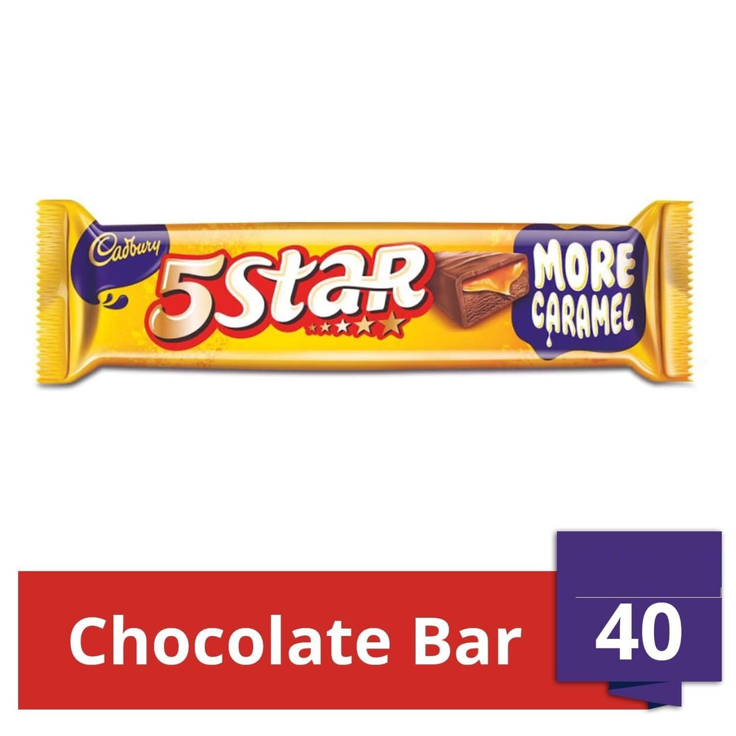 CADBURY 5 Star Chocolate 40g