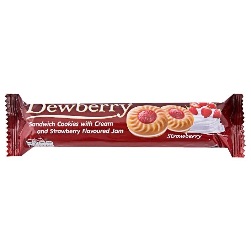 DEWBERRY Strawberry Biscuits 105g