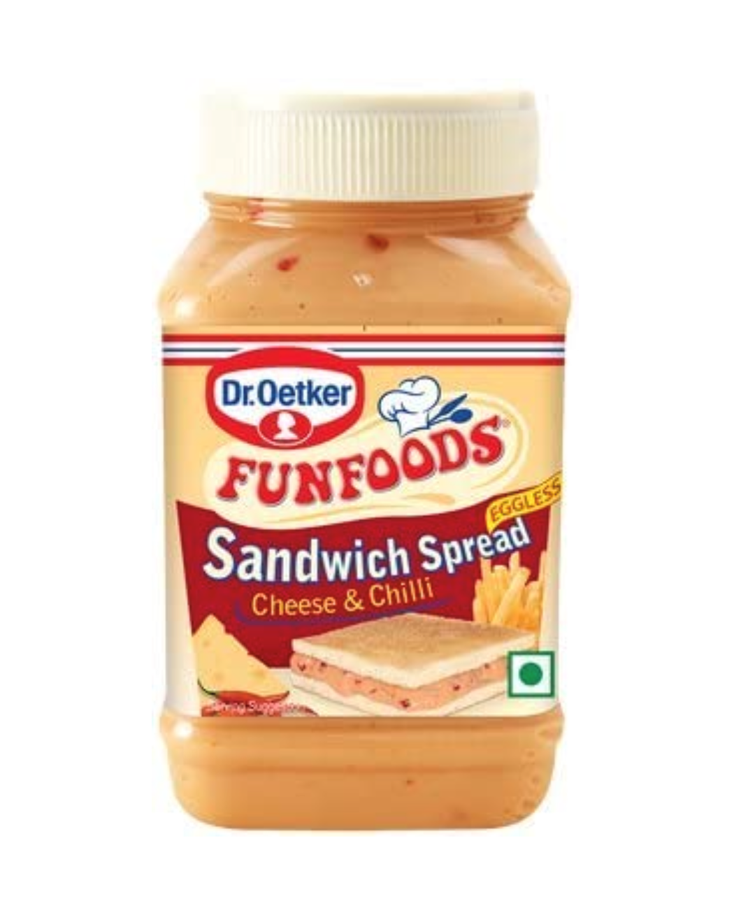 FUNFOODS Sandwich Spread Cheese Chilli 250g