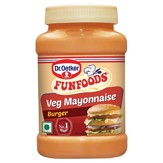 FUNFOODS Veg Burger Mayonnaise 250g