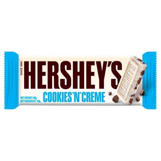 HERSHEY'S Cookies n Crème Chocolate 40g
