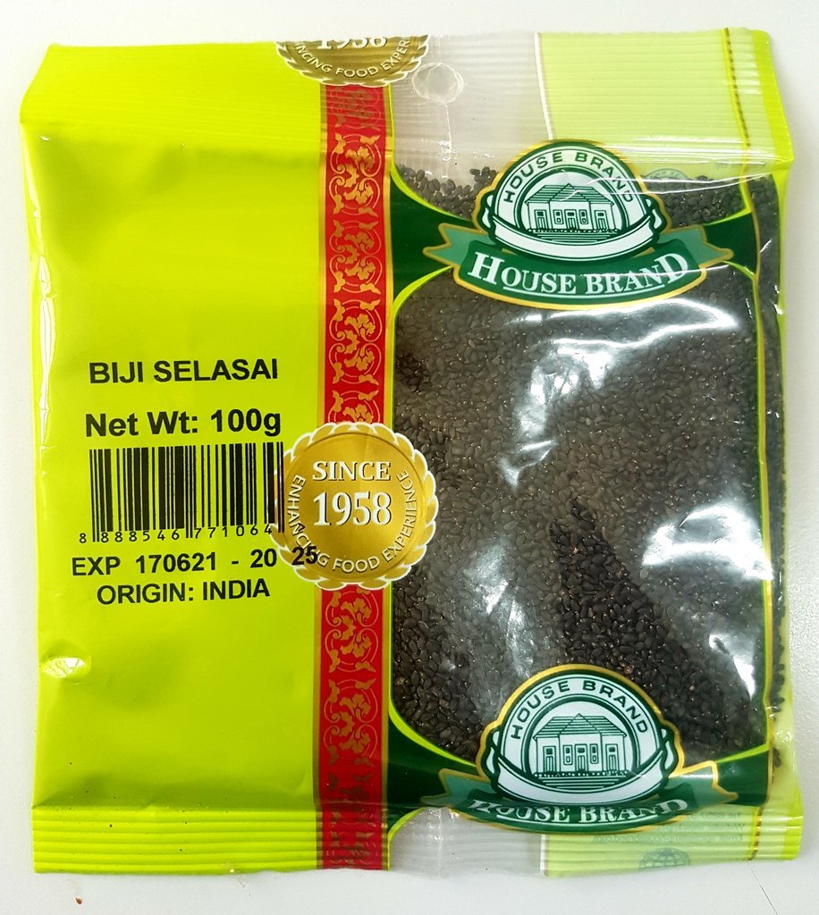 HOUSEBRAND Biji Selasai (Basil Seeds) 100g