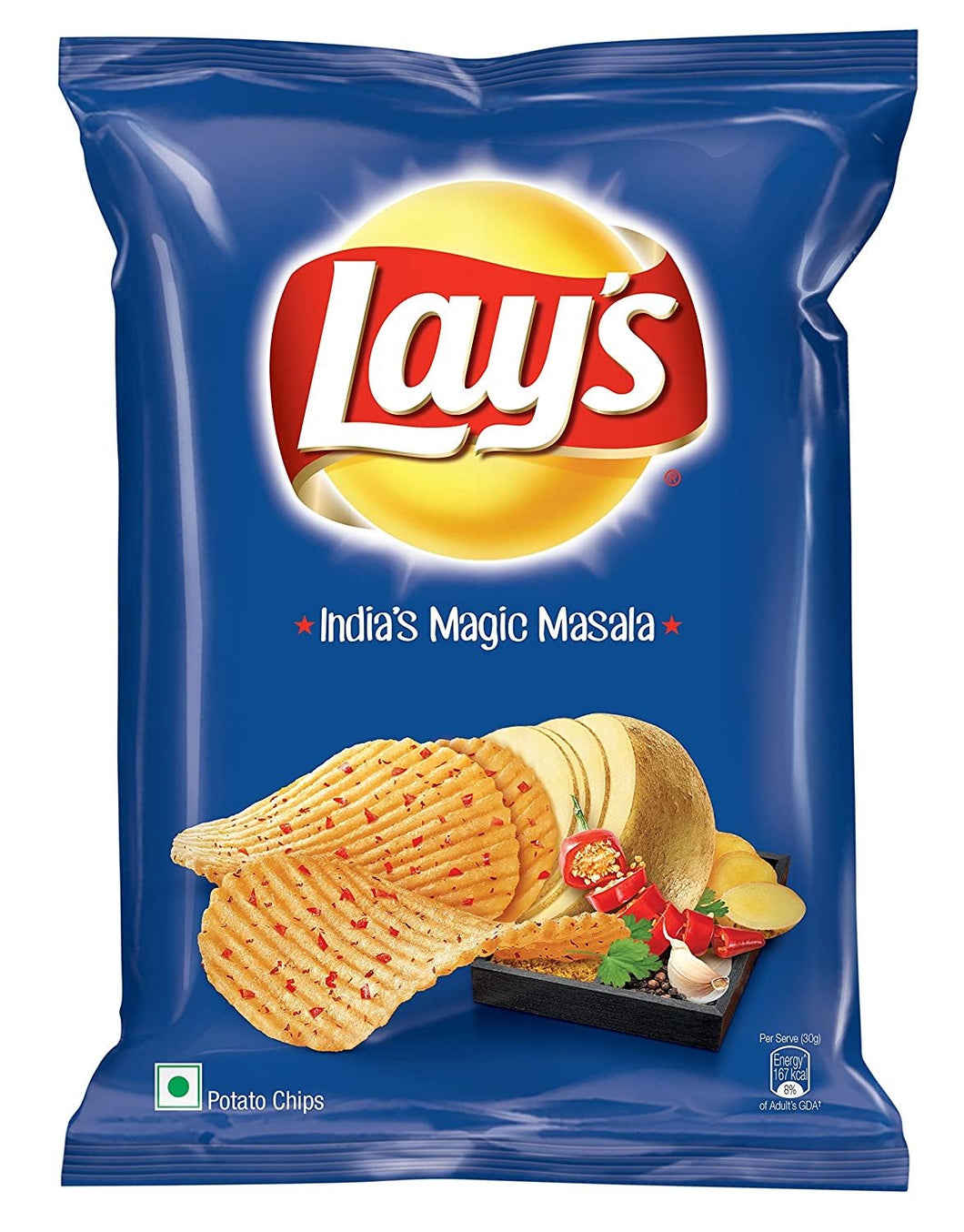 LAY'S India's Magic Masala Potato Chips 78g