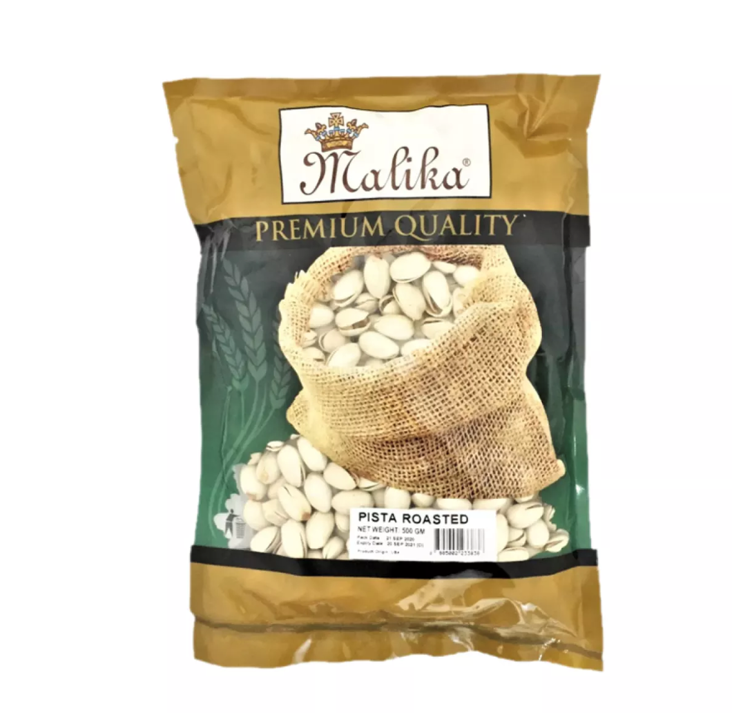 MALIKA Pistachio Roasted 500g (With Shell)