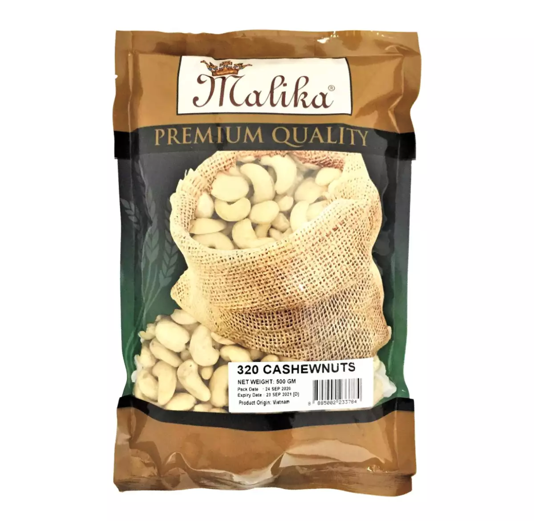 MALIKA Whole Cashewnut 500g