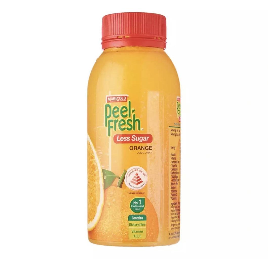 MARIGOLD Peel Fresh Orange Juice (Less Sugar) 250ml