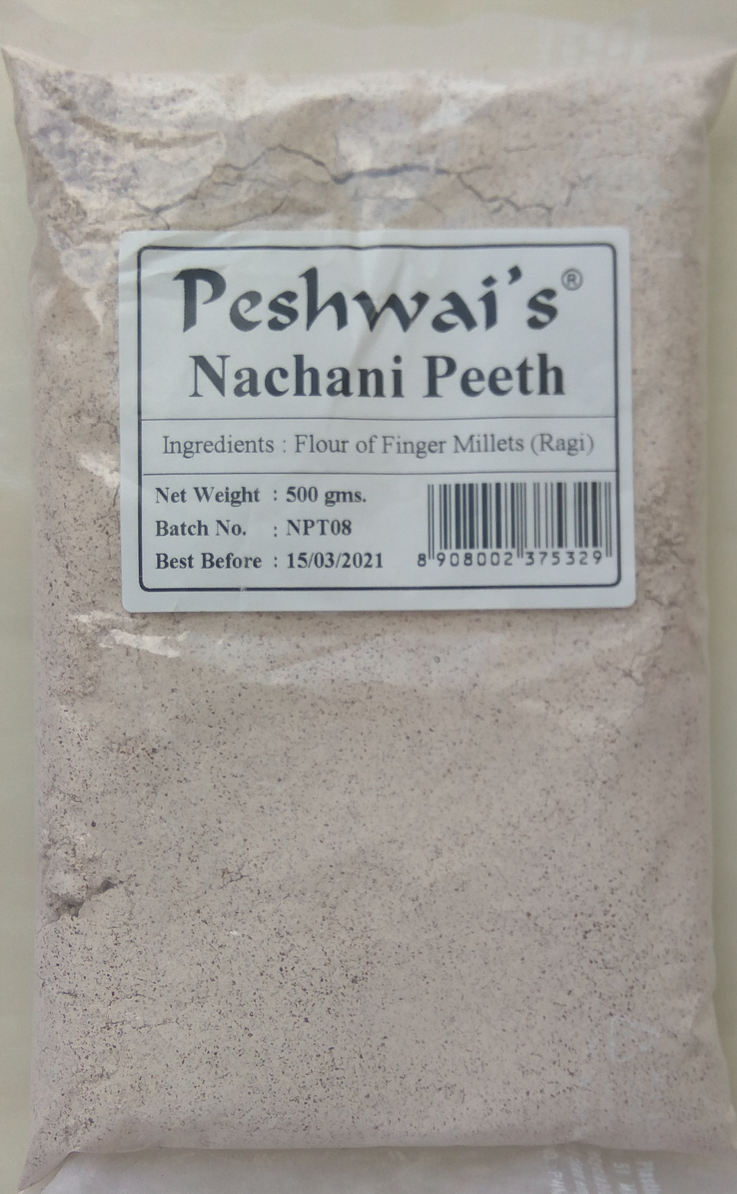 PESHWAI'S Nachani Peeth (Ragi Atta) 500g