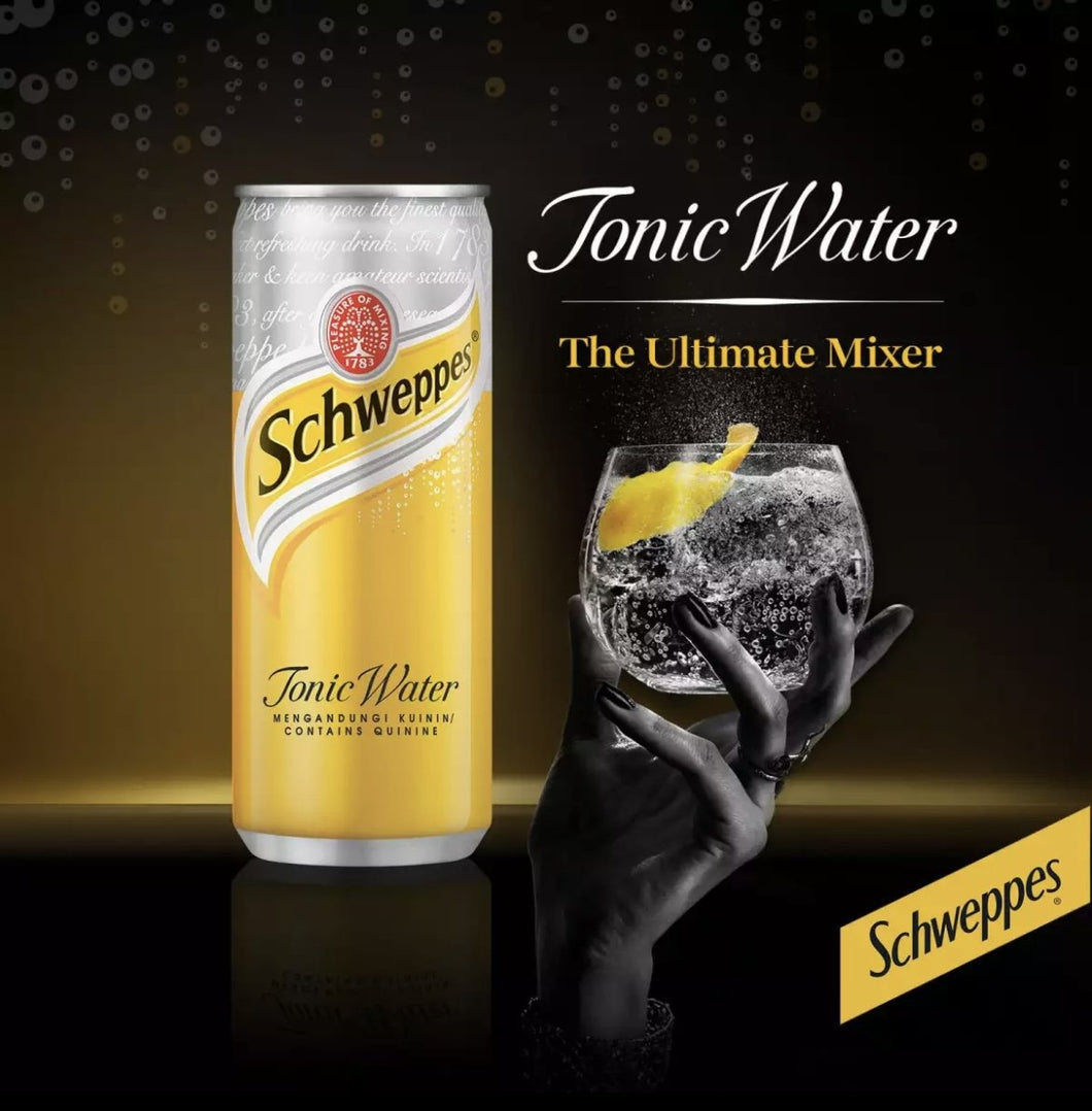 SCHWEPPES Tonic Water Can 320ml