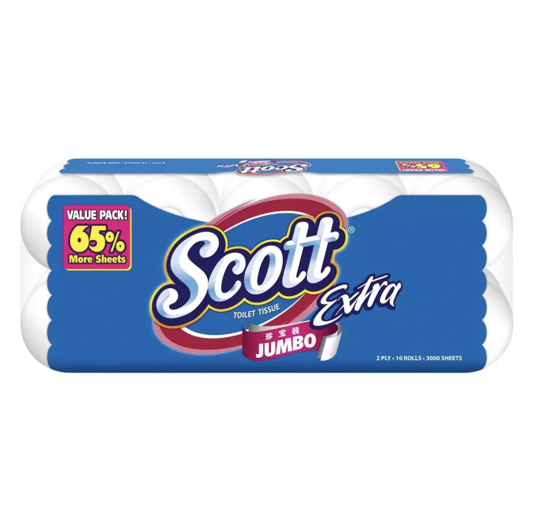 SCOTT 2Ply Extra Jumbo Toilet Tissue