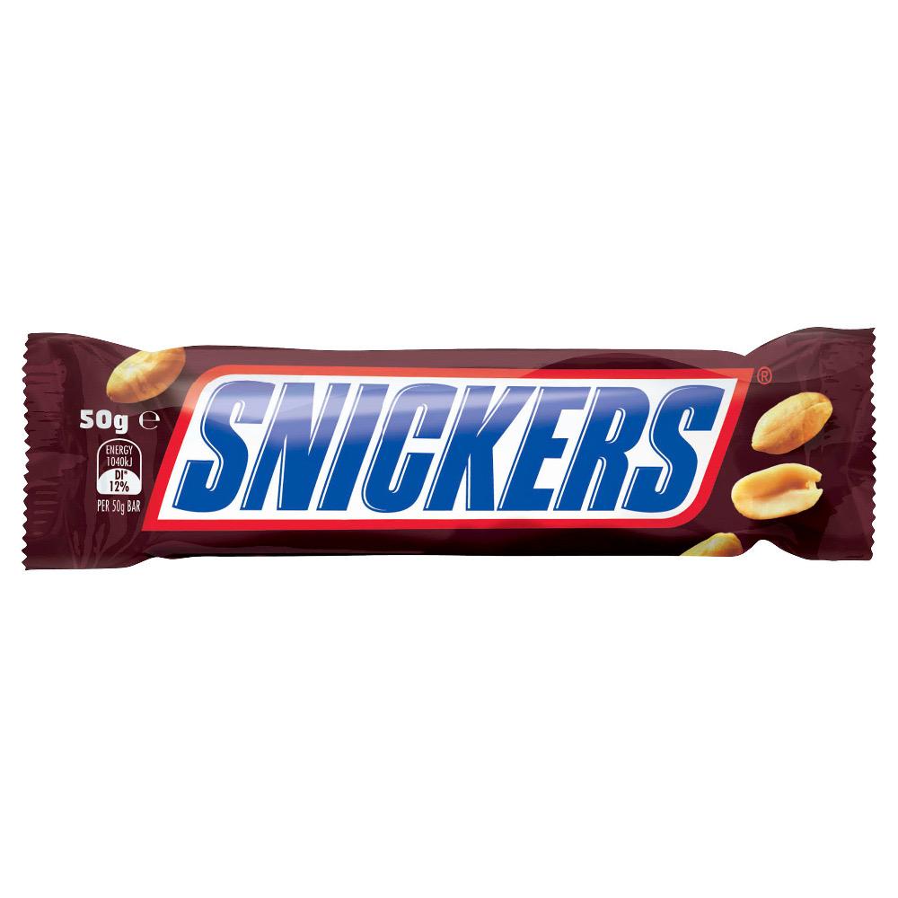 SNICKERS Chocolate Bar 50g