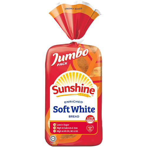 SUNSHINE Enriched Soft White Bread 550g