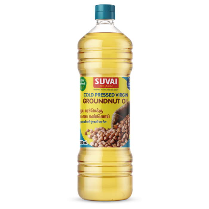 SUVAI Cold Pressed Virgin Groundnut Oil 1L
