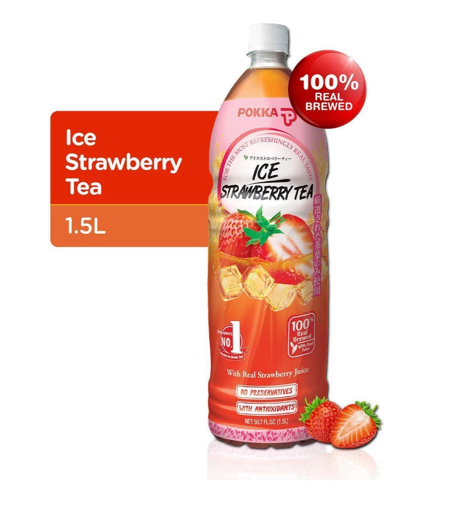 Pokka Ice Strawberry Tea 1.5l