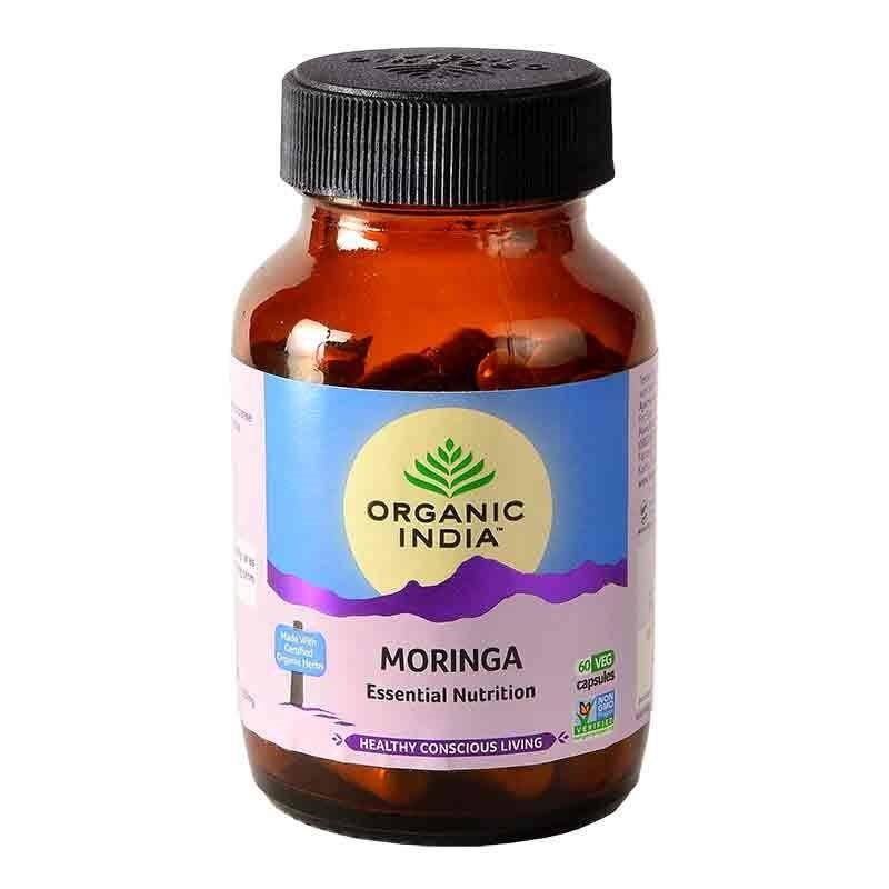 Organic India Moringa Capsules (60)